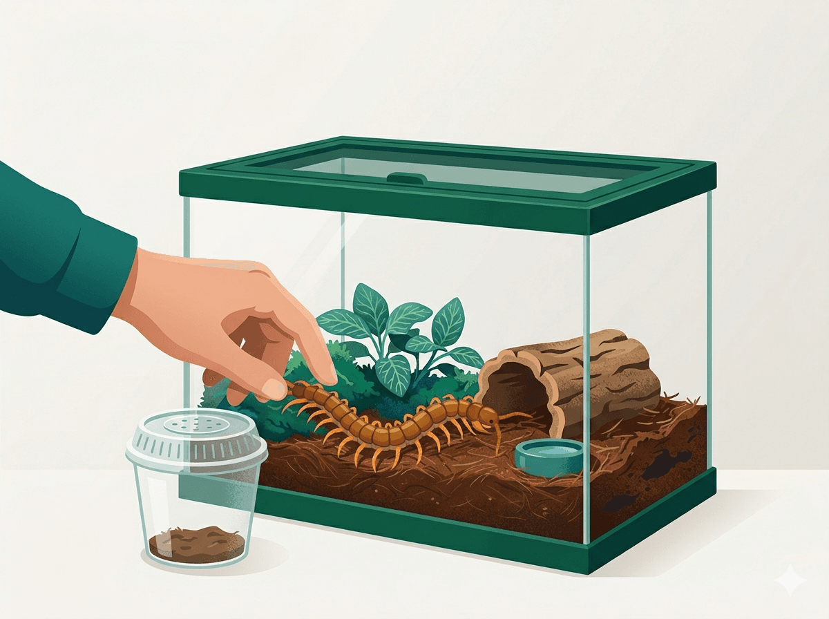 데려온 첫날 — 적응과 합사 금지